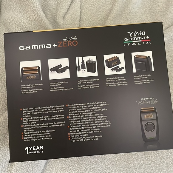 Absolute Zero Gamma Plus Foil Shaver - BRAND NEW - Picture 3 of 7